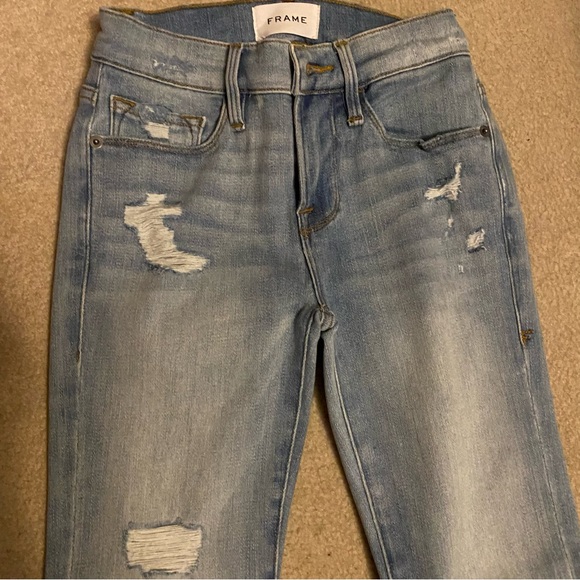 FRAME Le Skinny de Jeanne Crop NWT size 23 - Picture 7 of 8